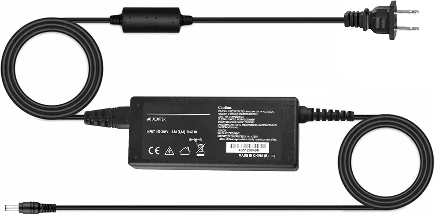 SLLEA AC/DC Adapter Power Supply for GELISH 18G Plus LED LAMP Pro ADS-40NP-12-1