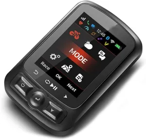 Smart GPS Bike Computer Cycling Navigation, Road Mountain Bike Speedometer, Odometer, LCD Colour Waterproof Display