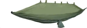 Snugpak Jungle Hammock with Mosquito Net, Lightweight Parachute Nylon, Includes 2 Steel Carabiners, Supports 400 Pounds
