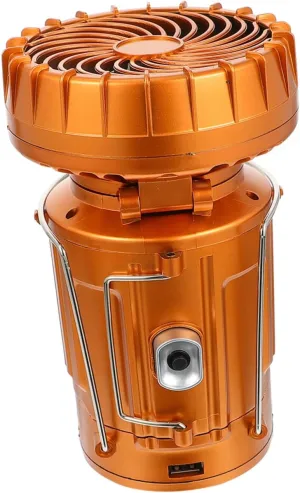 Solar Powered Led Tent Light Rechargeable Camping Lantern Emergency Lamp Random Color