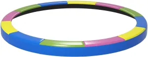 Soozier 12FT / 14FT Trampoline Spring Cover, Safety Trampoline Pad Replacement, Waterproof and Tear Resistant, All Weather Trampoline Accessories