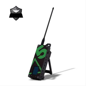 SpecFive Trekker Delta ATAK Meshtastic LoRa GPS Communicator – Long-Range Off-Grid Radio for Secure Messaging, No Cell Service Needed – Ideal for Emergency, Hiking, and Survival Use (Black)
