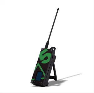 SpecFive Trekker Delta Meshtastic LoRa GPS Communicator – Long-Range Off-Grid Radio for Secure Messaging, No Cell Service Needed, Ideal for Emergency, Hiking, Tactical & Survival Use (Black)
