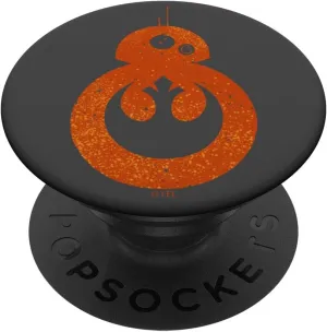 Star Wars BB-8 Silhouette Fill Rebel Emblem PopSockets Standard PopGrip