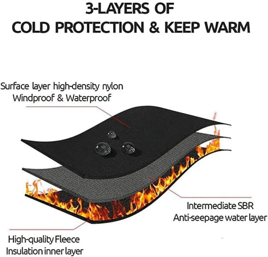 Subzero Gloves, Subzero Winter Gloves Mens Ultimate Warm Gloves Thermal Gloves Windproof Waterproof Touchscreen Gloves