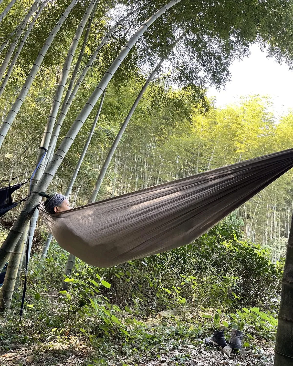 Sunyear Camping Hammock 4 Season Quilted Winter Hammock- Cozy and Durable, Best for Cold Weather