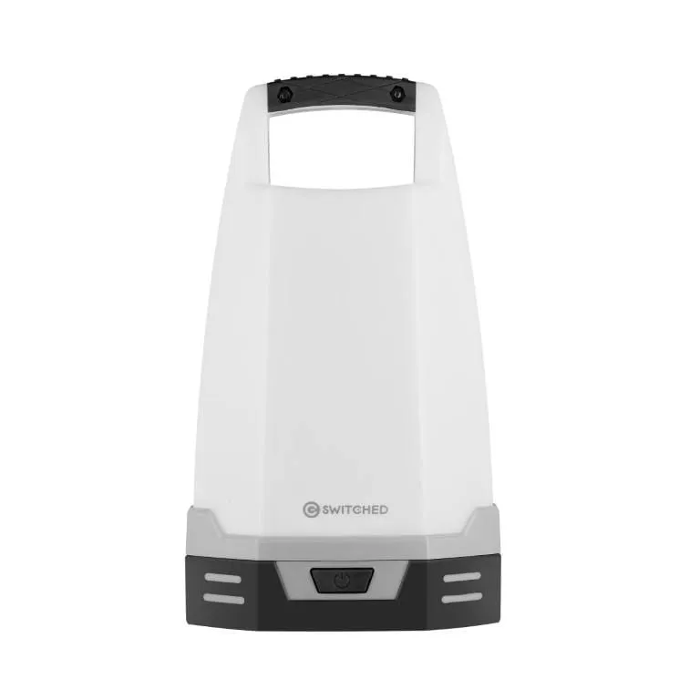 Switched Nova Rechargeable 400 Lumens Lantern Grey SWD-50028-GR