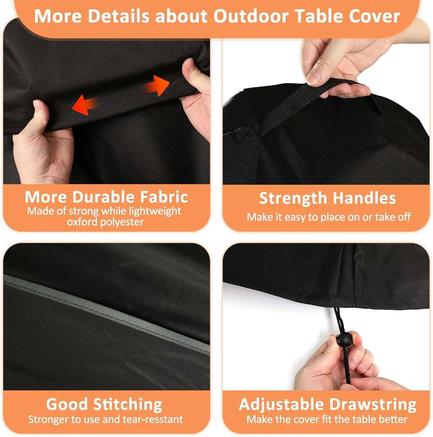 Table Cover for 30 Inch Keter Unity Table, Cart Cover for Grill Outdoor Food Prep Cart, Outdoor Prep Table Cover, Steel Bar Protection Cover for Patio Metal Grill Table/Cart, 30''L x 24''W x 32''H
