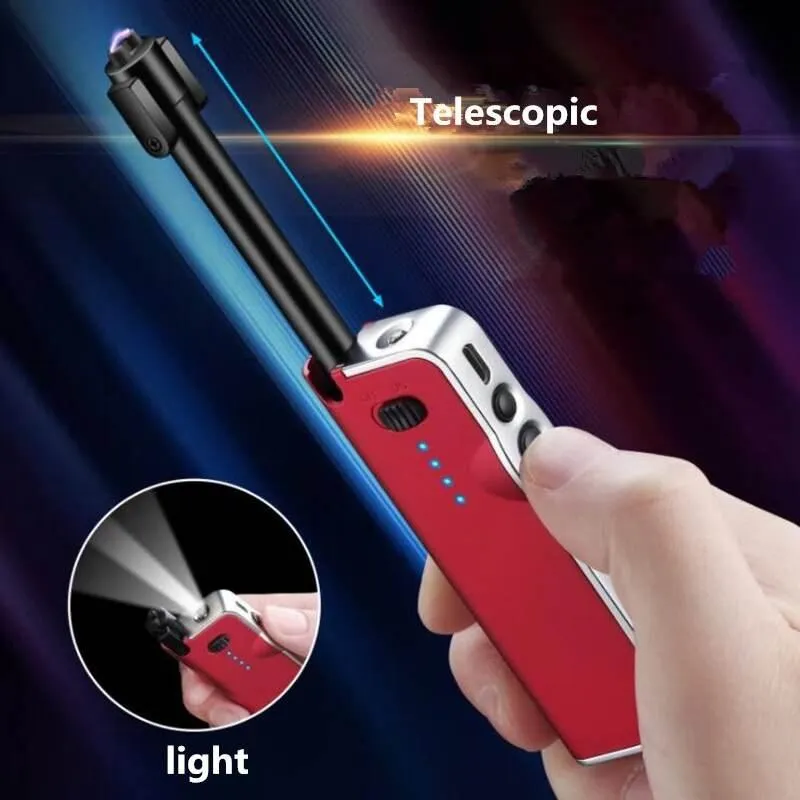 Telescopic Windproof Lighter - Storm Flame Tool