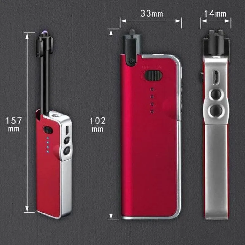 Telescopic Windproof Lighter - Storm Flame Tool