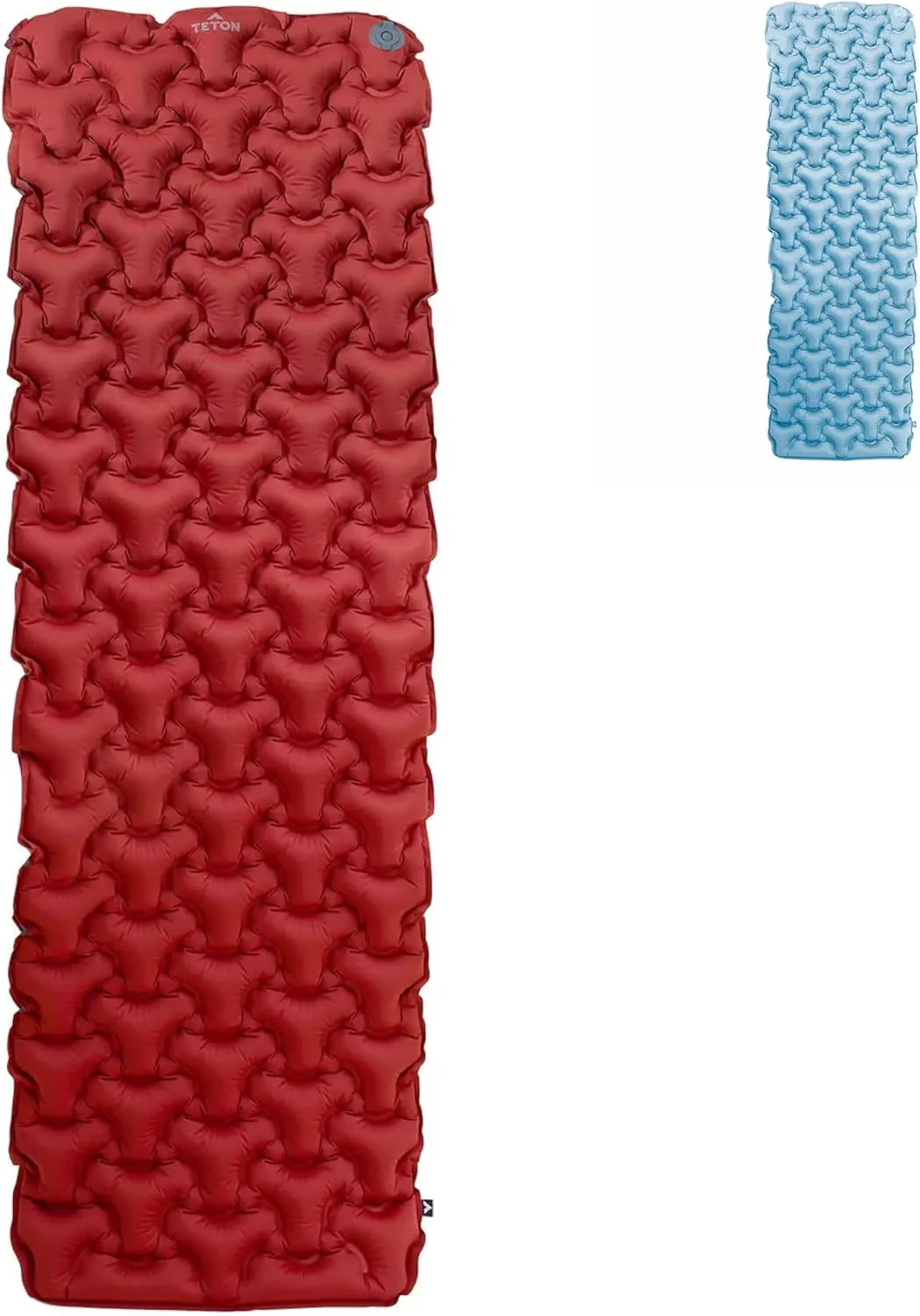 Teton Self Inflating Sleeping Pad, Inflatable Camping Sleeping Pads, Compact Mat for Camping, Backpacking, and Hiking.