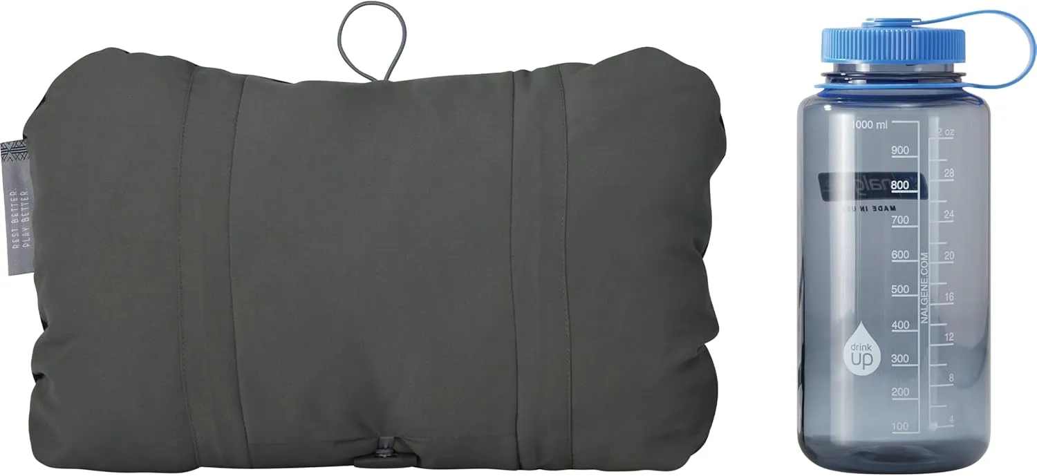 Therm-a-Rest Compressible Cinch Camping and Backpacking Pillow, Regular - 14 x 18 Inch, Outerspace