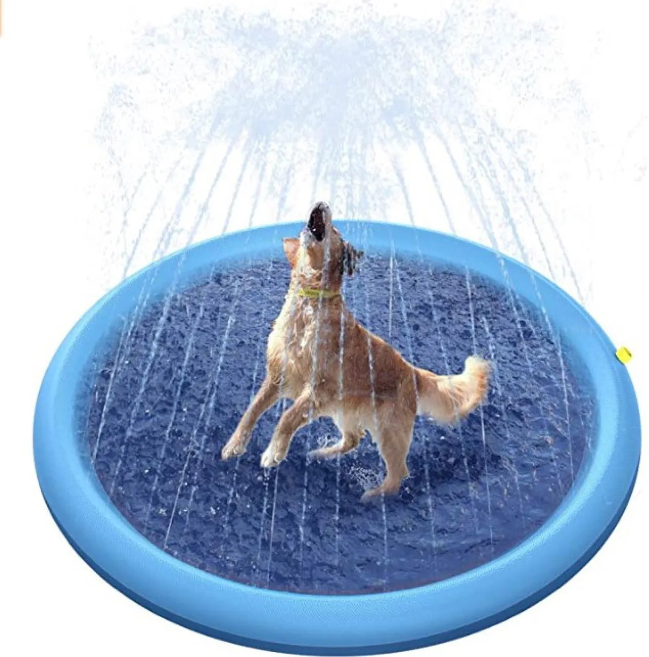 Thickened Non-Slip Pet Spray Pad, Inflatable Water Spray Mat