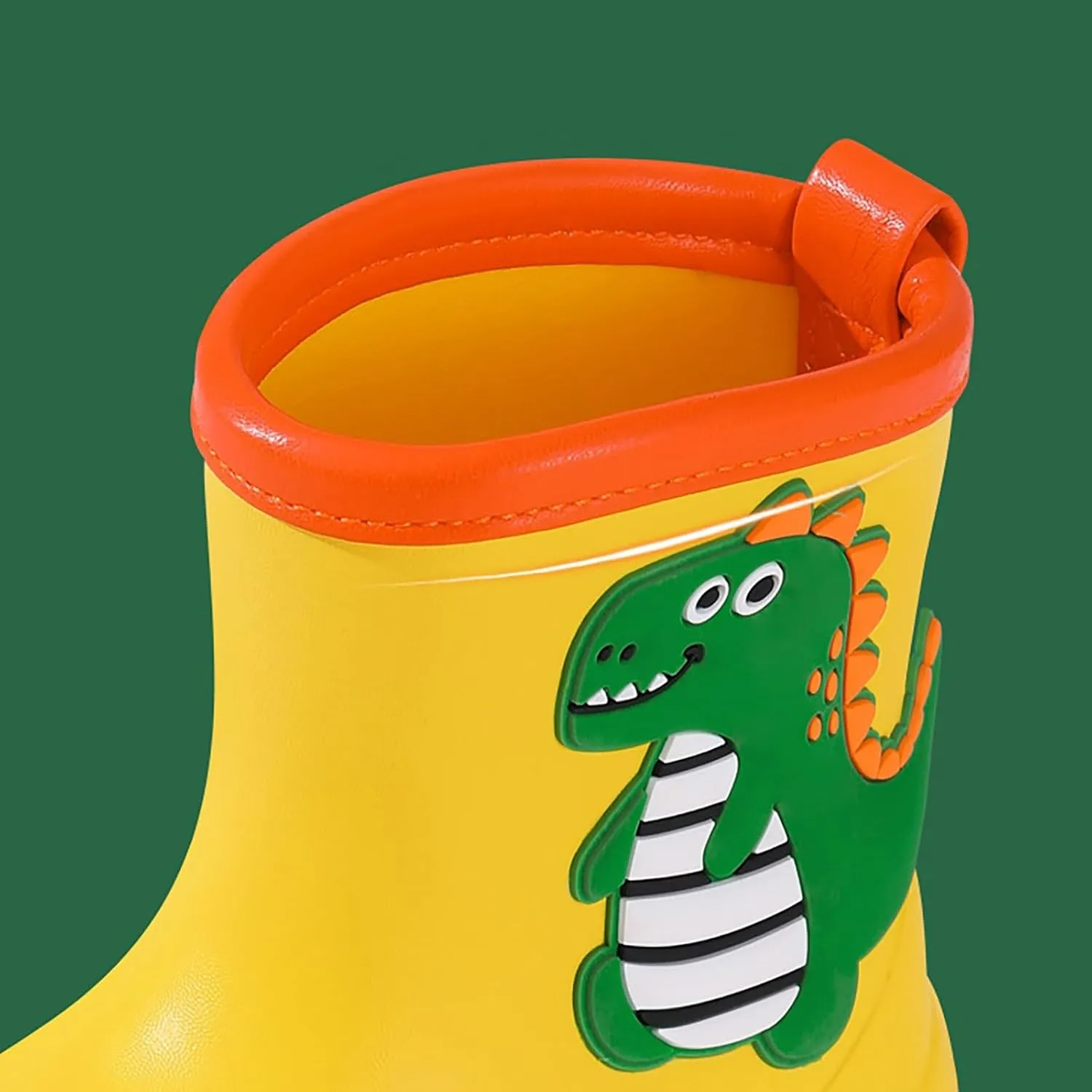 Toddler Dinosaur Rain Boots For Boys Girls Waterproof Mud Boots Kids Rain Shoes Rain Boots For Toddler Girls Pi𝐧k