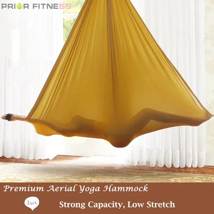 Top quality Anti-Gravity yoga hammock Full Set Aerial Traction Device Fitness for yoga for yoga studio Yoga Flying Swing(5x2.8m)