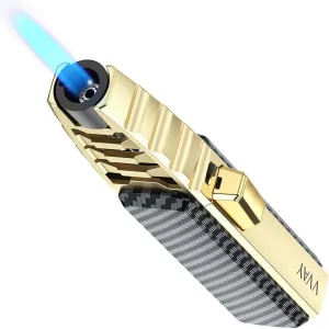 Torch Lighters Butane Refillable, Mini Fire Torch Candle Lighter