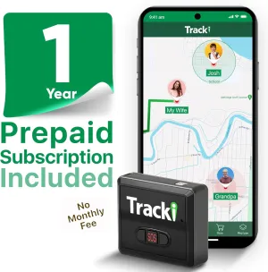 Tracki GPS Tracker for Vehicles No Monthly fee, USA Made Tech. 4G LTE Car GPS Tracking Device. Unlimited Distance, US & Worldwide. Small Portable Real time Mini Magnetic. with 12 Month Subscription