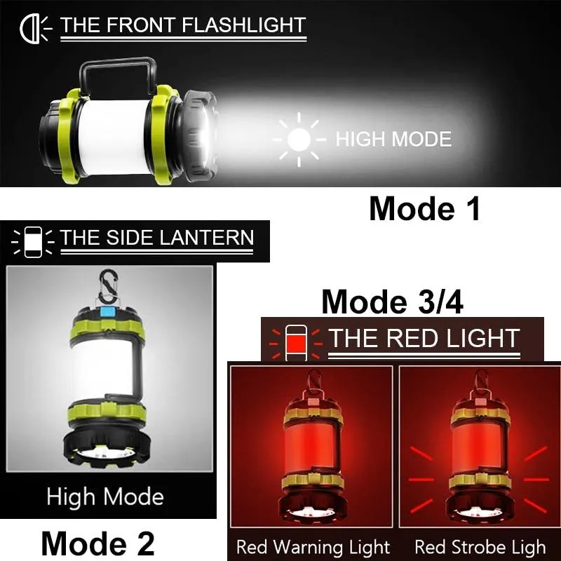 TrailBeacon LED Lantern – Waterproof Rechargeable Camp Light