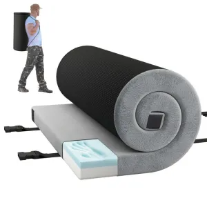 TrailEase Memory Foam Camping Mattress Pad – Twin Size