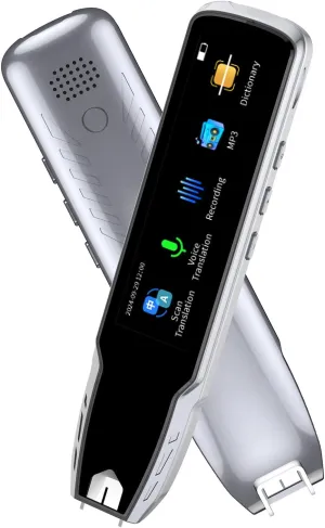 Translator Pen & Scan Reader Pen for Dyslexia,Language Learners & Learning Difficulties,Translation Pen for 112 Languages