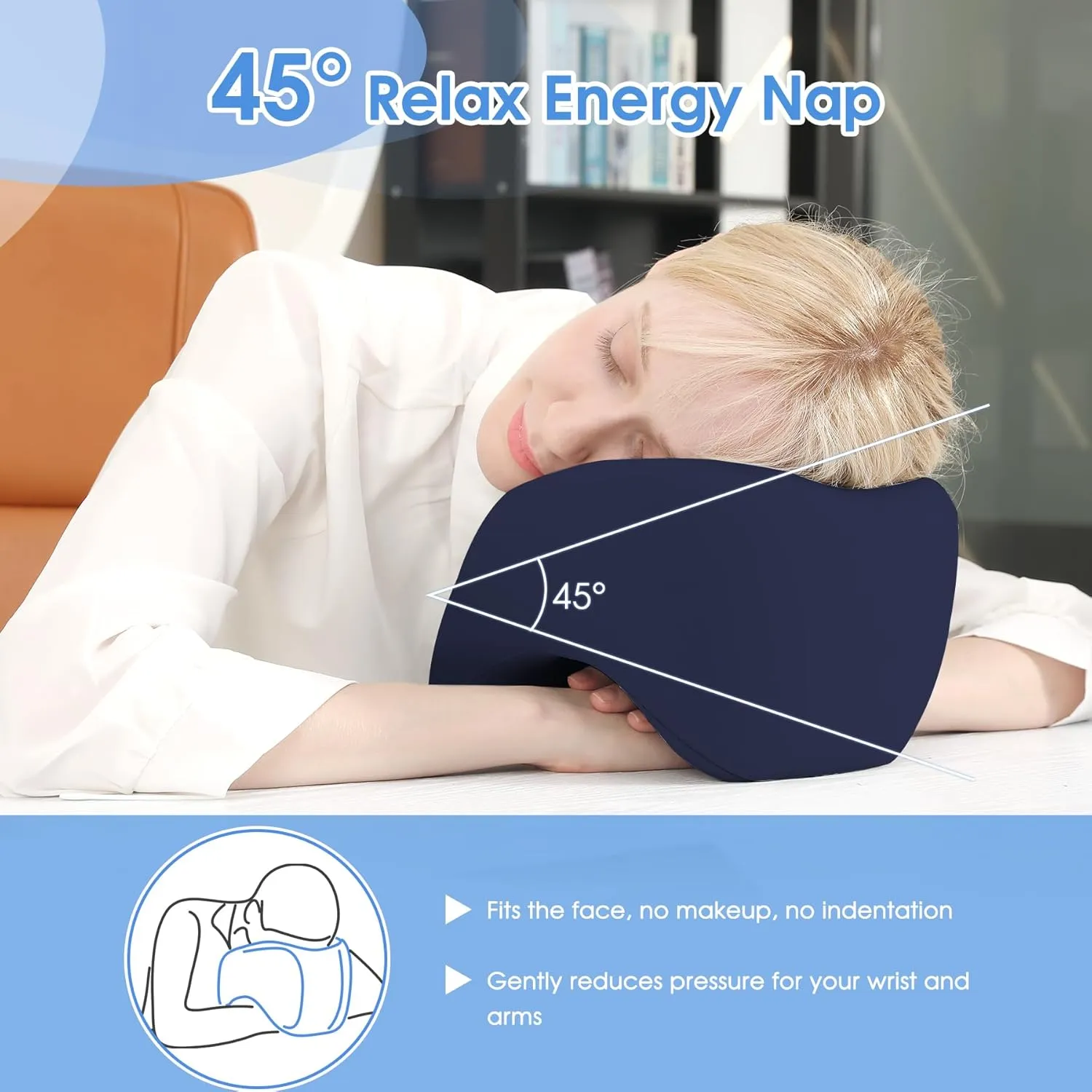 Travel Neck Pillow Memory Foam- 2025 Upgraded Airplane Pillow, 3D Eye Masks, Earplugs and Storage Bag, U Shaped Napping Pillow for Travel, Home, Office, and Gaming
