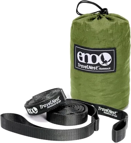 TravelNest Hammock & Straps Combo - Portable Hiking & Camping Hammock