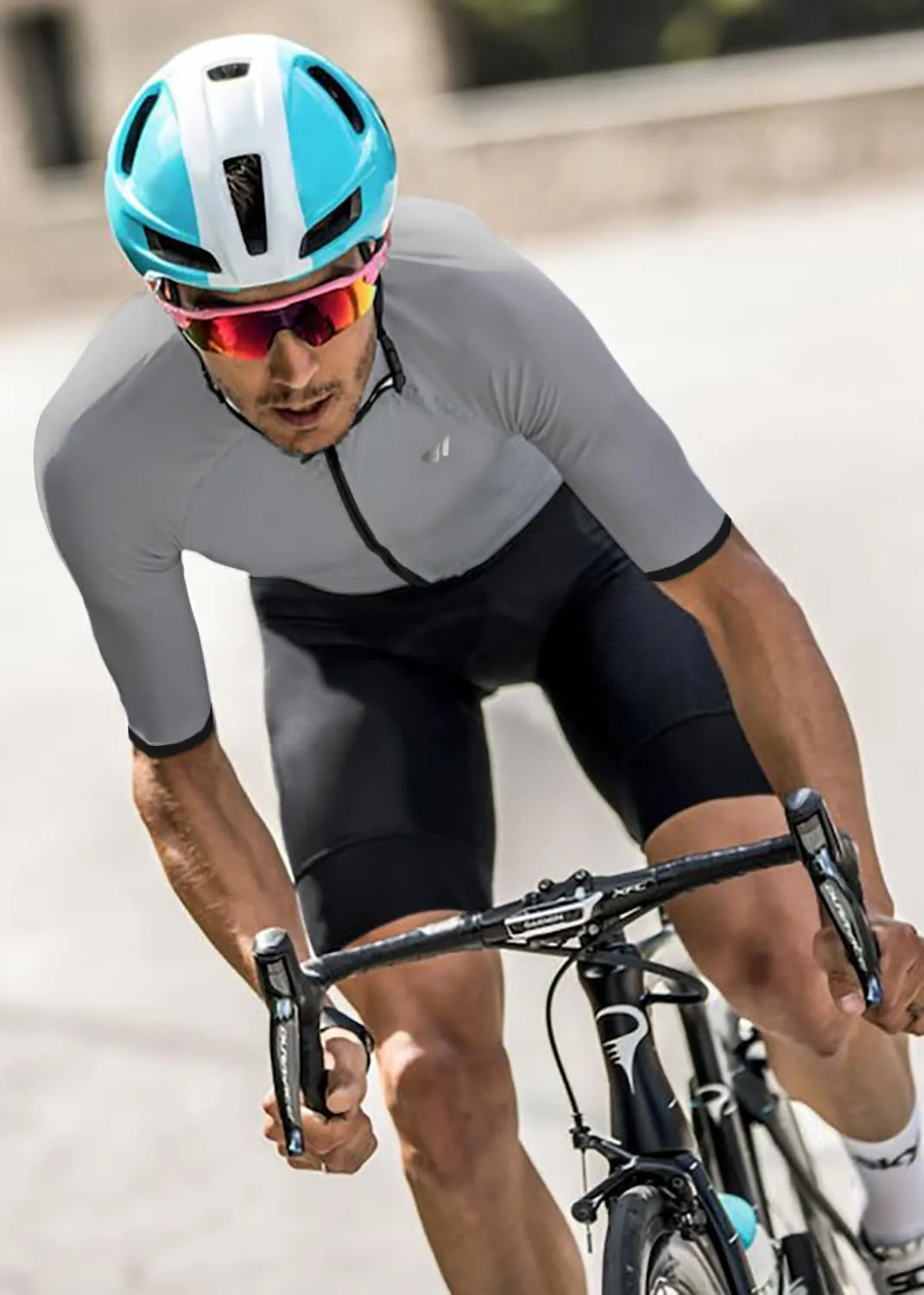 Triathlon Suits Mens,High Elasticity Breathable Quick-qrying Trisuit Race‌ Skinsuits Cycling Swimskin Bike Swim Run