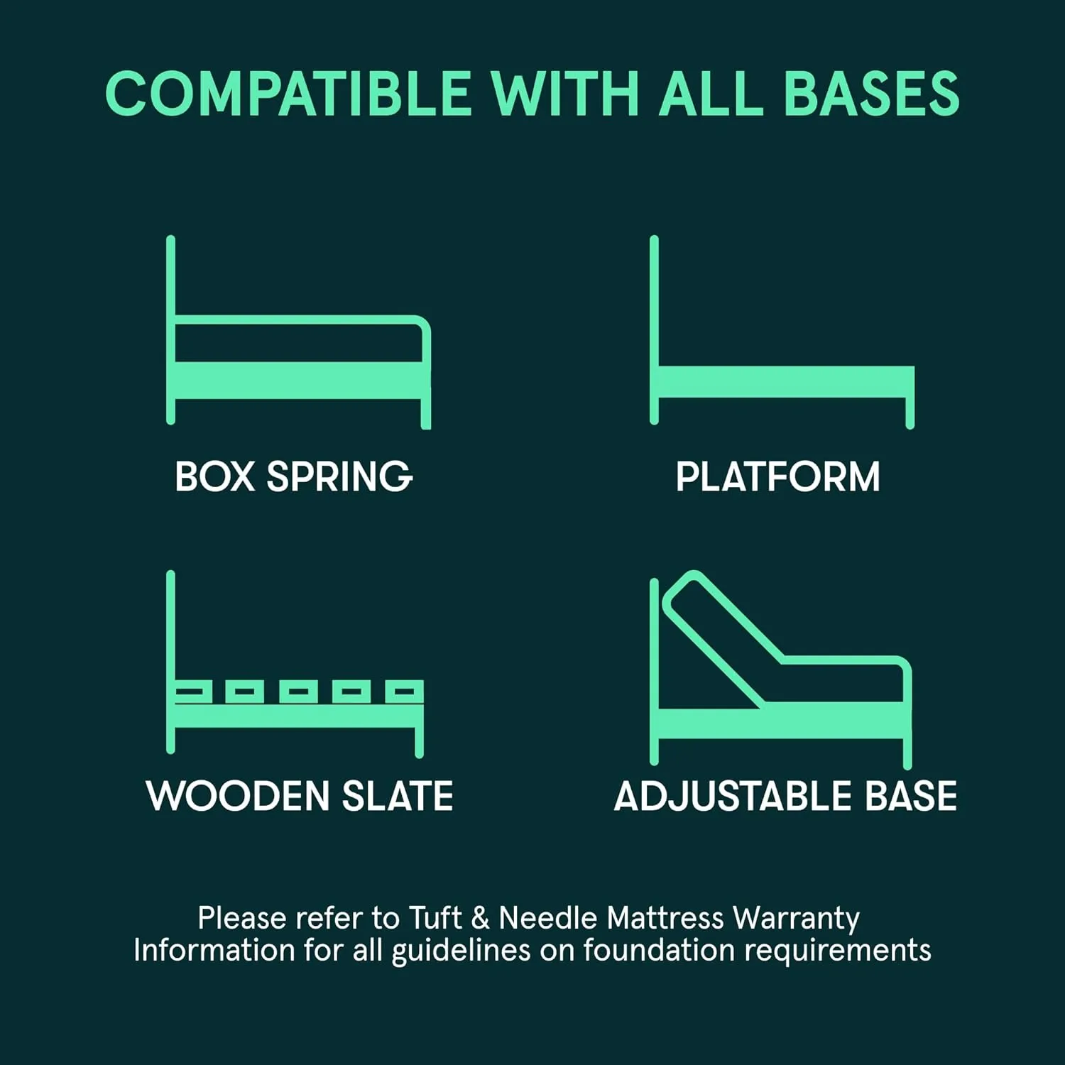 Tuft & Needle Original Medium Full Size Adaptive Foam Mattress in a Box, Cooling Gel, Pressure Relief, Supportive, 100 Night Trial, Fiberglass Free, CertiPUR-US, 10-Year Limited Warranty