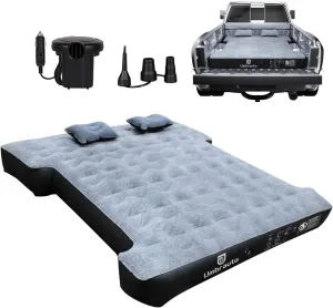 Umbrauto Inflatable Truck Bed Air Mattress for Full Size Short Truck Beds, 5.5-5.8ft, with Pump & Carry Bag. Perfect for Outdoor Adventures