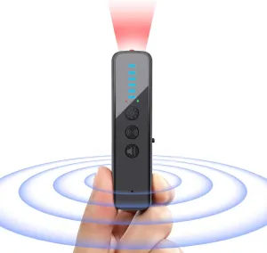 Upgraded Hidden Camera Detector - 8th Gen Anti-Spy RF Signal Detector, GPS Tracker & Bug Detector, Portable Wireless Signal Finder for Hotel, Travel, Home, Office Security