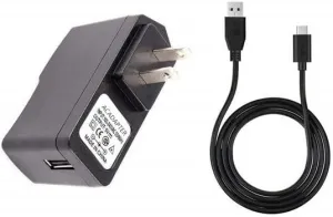 USB-C AC/DC Adapter Compatible with Sharper Image Model 1017246 101-7246 2321426 14.8V 2500mAh Li-ion Battery Powerboost 3.0 Deep Tissue Percussion Massager Massage Gun Power Supply Charger