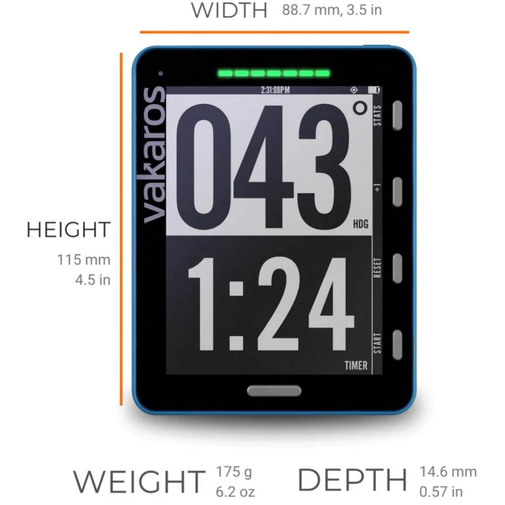 Vakaros Atlas Edge (High-Performance GPS Sailing Instrument)