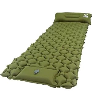 Valehowl Lightweight Camping Sleeping Pad with Pillow & Built-In Pump