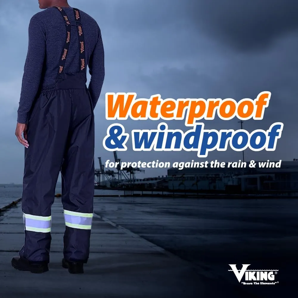 Viking Professional Insulated Waterproof Journeyman 300D Trilobal Rip-Stop Flame Retardant Overalls for Men and Women