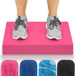 Vive Balance Pad - Foam Large Yoga Mat Trainer for Physical Therapy, Stability Workout, Knee and Ankle Exercise, Strength Training, Rehab - Chair Cushion for Adults, Kids, and Travel