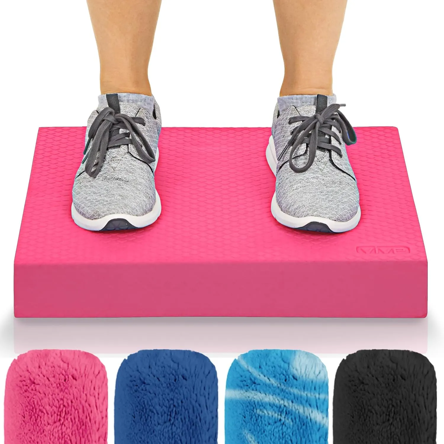Vive Balance Pad - Foam Large Yoga Mat Trainer for Physical Therapy, Stability Workout, Knee and Ankle Exercise, Strength Training, Rehab - Chair Cushion for Adults, Kids, and Travel