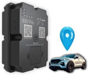 wanwaytech Pro GPS Tracker for Vehicles, up to 7 Months Battery Life, Real Time Tracking, Unlimited Distance, Strong Magnetic,IP67 Waterproof 4G Tracker Device for Vehicles, Subscription Needed