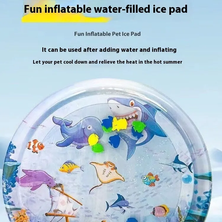Water Bed Cushion Ice Pad Dog Sleeping