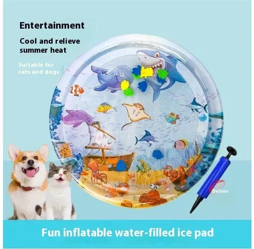 Water Bed Cushion Ice Pad Dog Sleeping