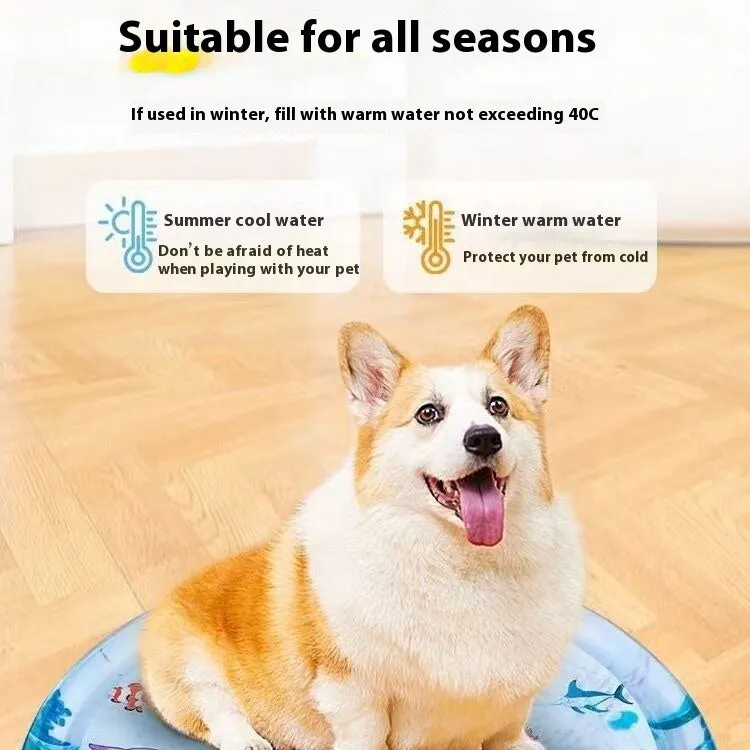 Water Bed Cushion Ice Pad Dog Sleeping