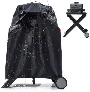 Waterproof Cover for Ninja Woodfire Outdoor Grill on XSKSTAND Woodfire Collapsible Stand, Outdoor Grill Accessories for Ninja Wood Fire Smoker OG700 Series (Cover Only)