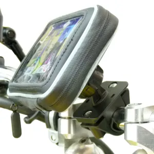 Waterproof Motorcycle Handlebar Mount for Garmin Nuvi 2569LMT-D (31008)