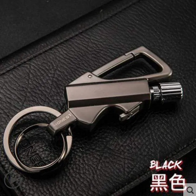 Waterproof  Permanent Match Lighter Carabiner Style