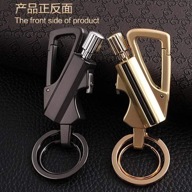 Waterproof  Permanent Match Lighter Carabiner Style