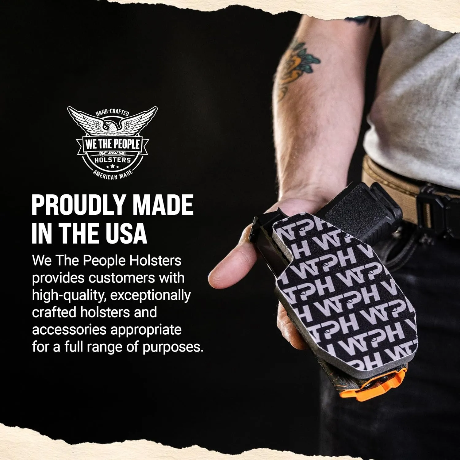 We The People Holsters - Foam Backer for Inside The Waistband Holster - IWB Holster Comfort Pad with Industrial-Grade Memory Foam - Lightweight & Slim Accessory