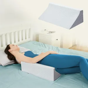 Wedge Pillow for Side Sleeping, Side Sleeper Body Back Positioners for Back Pain, Preventing Bedsores, After Surgery, Pregnancy Support, Ankle Support, Bed Wedge Pillow for Side Sleepers