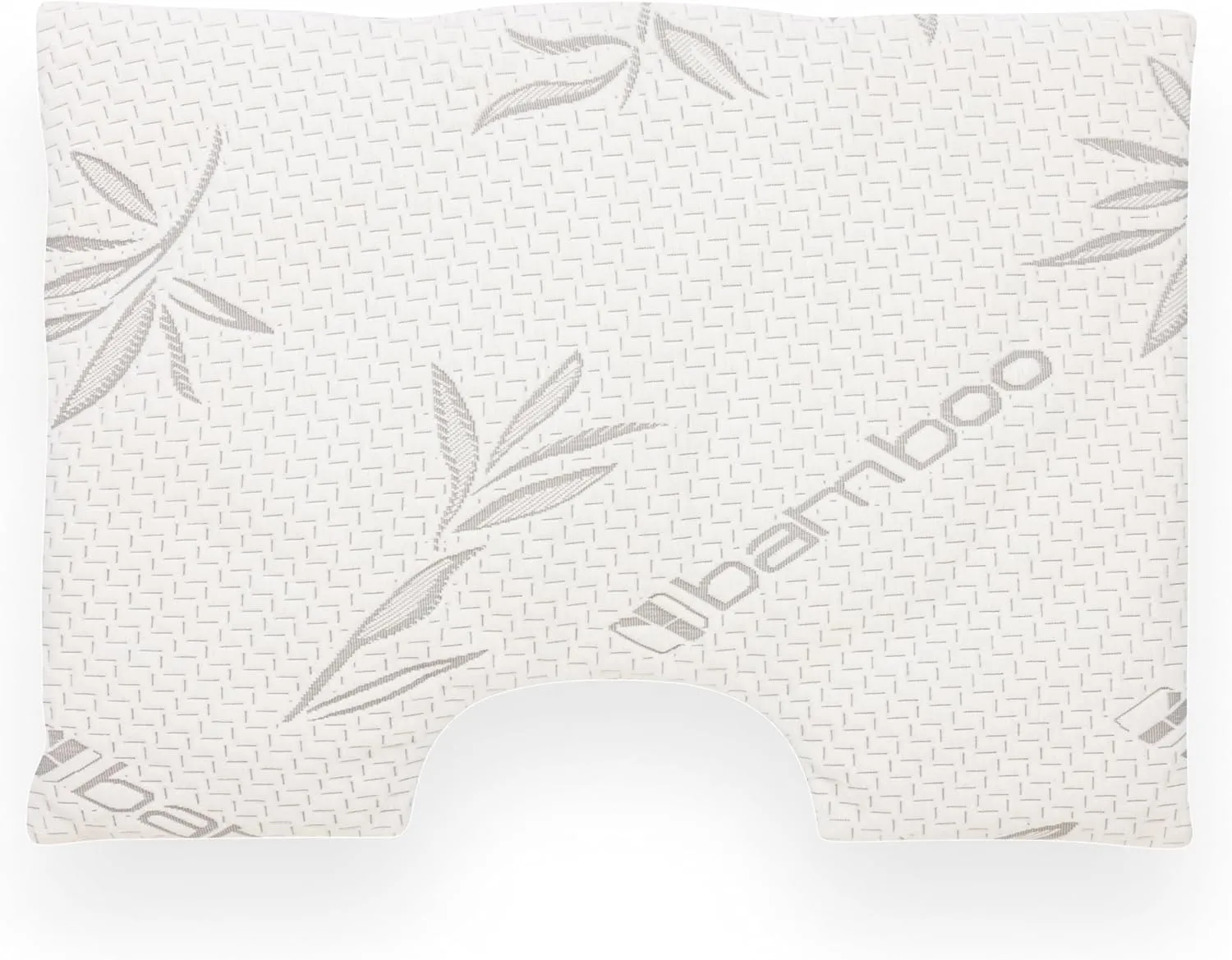 Wife Pillow - Topper, Rayon Shell/Charcoal Shredded High Density Memory Foam Filling. Adjustable for Side Sleepers by Zipper Access to Add/Remove Fill for Best Sleeping: High Denisty Support