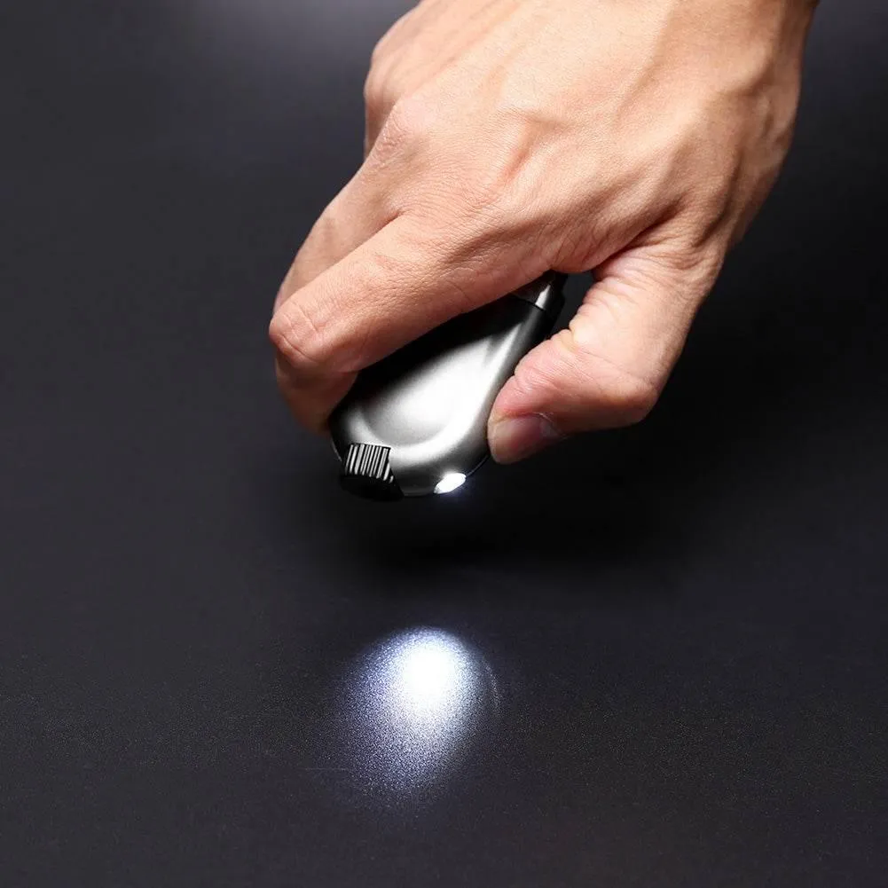 Windproof LED Camping Lighter - Outdoor Jet Flame Tool