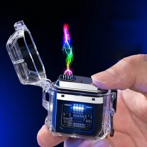 Windproof Rainbow Torch Lighter - Prismatic Flameless Design