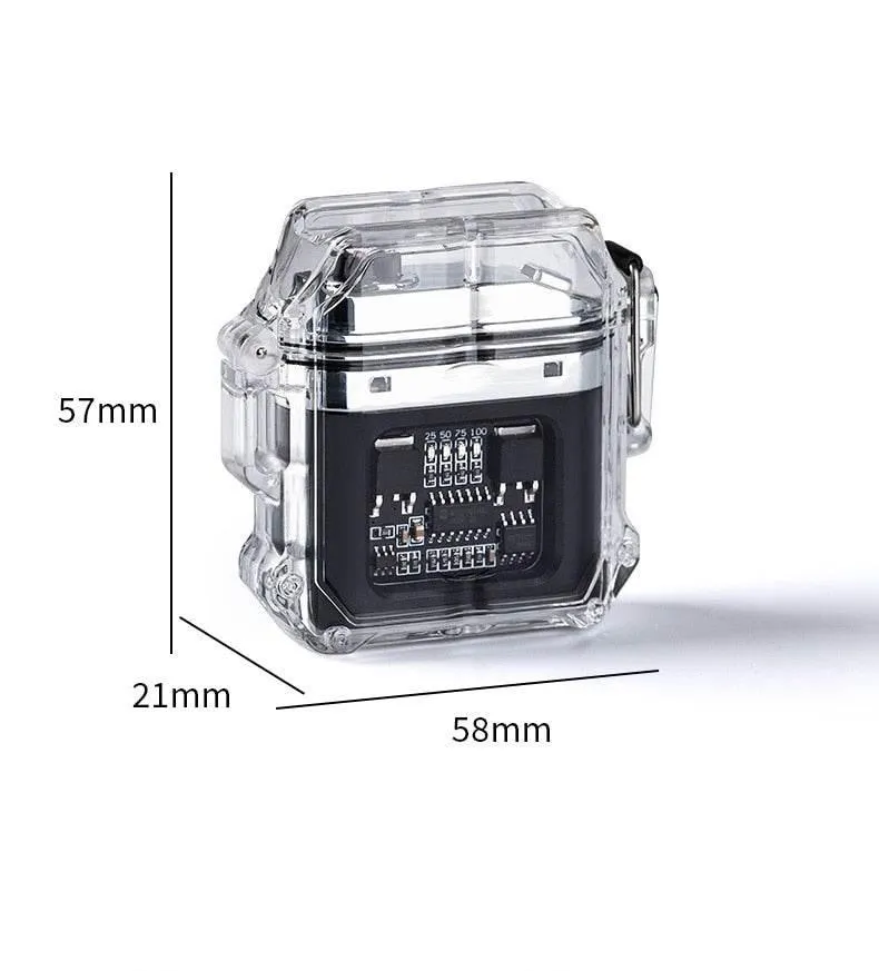 Windproof Rainbow Torch Lighter - Prismatic Flameless Design